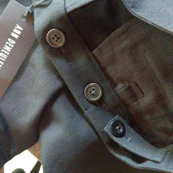 NWT Ann Demeulemeester Fleece Wool Pants - Picture 7 of 16